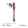 Sticks for Scandinavian walking online, telescopic, 3 sections, up to 135 cm, 2 pcs., Mix color
