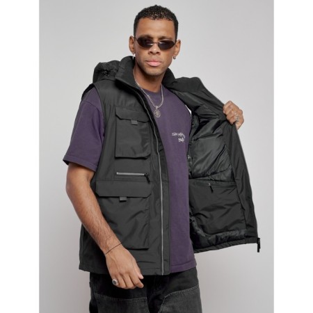 Luy jacket transformer male winter, size 54, black color-21