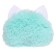 Soft toy-cords "cat", menthol color, 8 cm