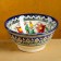 Rishtan ceramics "Flowers", 18 cm, large, blue