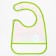 Bibslate bib “Bunny: 1 New Year” Solocent on Velcro, PVC, New Year's gift packaging, Kroshka I