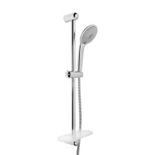 Soul for the shower Zein H02, a stand with a soap dish and holder, a hose 150 cm, a watering can 3 modes, chrome