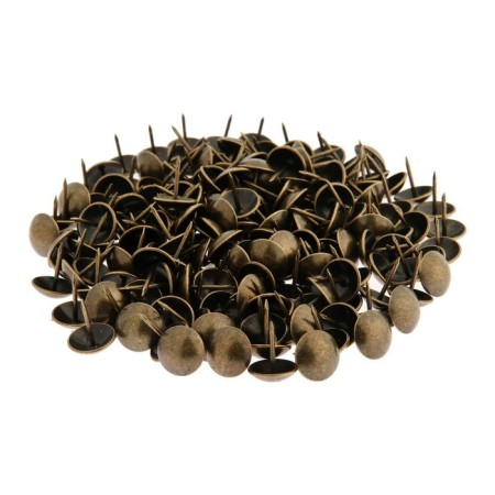 Tundra nails, decorative, 19x22 mm, bronze, 200 pcs-5