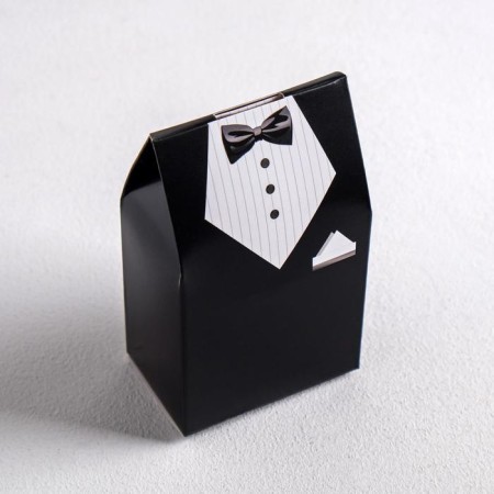 Bonbonniere box, gift packaging, wedding, gift packaging, “groom costume”, 5.8 x 10 cm-4