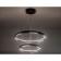 LED LED SUSCOUSE AMBRELLA LIGHT, LINETECH, FL5865, LED, 45 W, 3600LUM, 3000-6400K, black color black