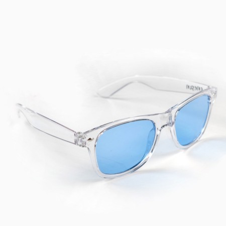 Sunglasses "OneSun", UV 400, 14.5 x 14.5 x 5 cm, lens 4.5 x 5 x 5 cm, blue-3
