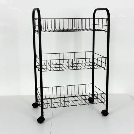 Joy Home carts, 3-tier, black-1