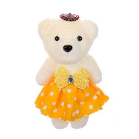 Foam toy "Bear with a butterfly", color mix-4