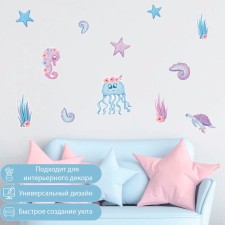 Interior color sticker 