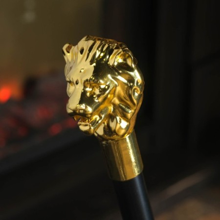 Souvenir product cane with a dagger, 31cm blade, lion tan, 92 cm-2
