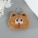 Fluffy on the ring "Cat" Pischak 8x9x2.5 cm