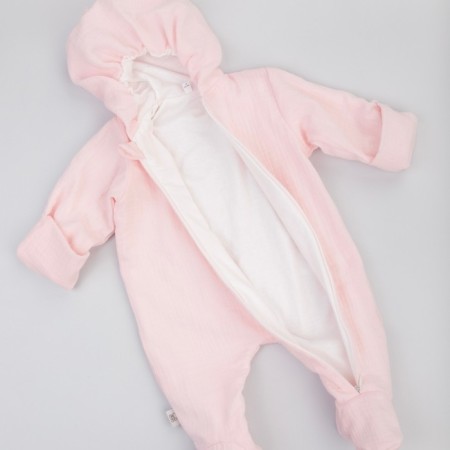 Kinderlitto “Muslin” discharge kit, 4 items, height 50-56 cm, pink color-6