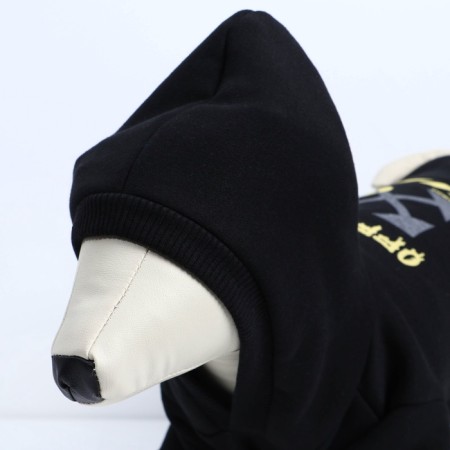 Folder Off-Dog for dogs (foot with a hose), size M (DS 29, Osh 38-42, OG 50-54), Black-9