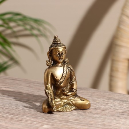 Souvenir "Buddha" brass 7.5 cm