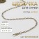 A chain for a bag, with carbines, iron, 5 × 7 mm, 120 cm, bronze color