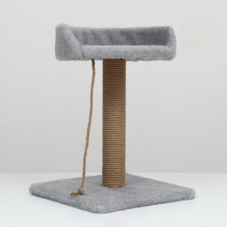 A column-bungee with a sunbed, 35 x 35 x 55 cm, gray-2