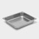 Gastrootiness 2/3 of stainless steel, 65 mm, 35.5 × 32.5 × 6.5 cm, thickness 0.8 mm