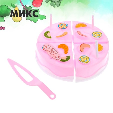 Game set for cutting Mini Tortik with accessories, mix-5
