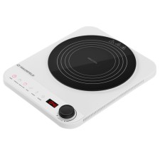 Плитка индукционная MAUNFELD EFI271MWH, 2000 Вт, 1 конфорка, таймер, бело-чёрная