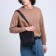 Male bag, black color
