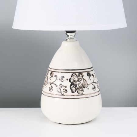 E14 40W white 20x20x31.5 cm desktop lamp "Ando"-2