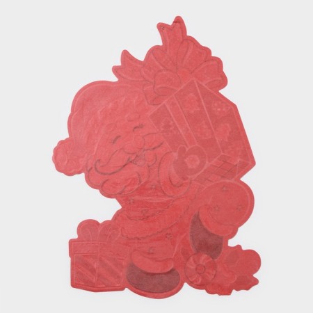 Decorative sticker "Grandfather Frost with gifts" 44x32 cm-5