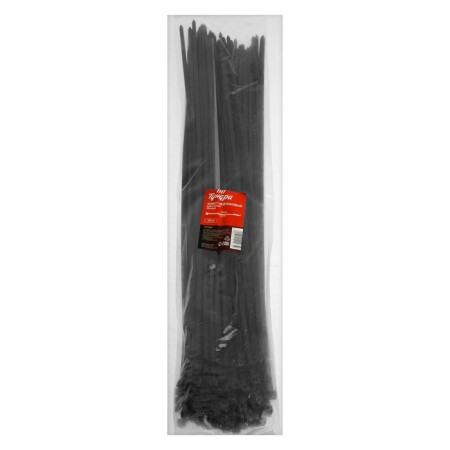 Clot of nylon tundra Krep for screed, 3.6x450 mm, black, in packaging 100 pcs.-1
