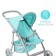Stroller for dolls summer, metal frame