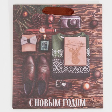 Craft vertical “Holiday for him”, Ml 23 x 27 x 11.5 cm, New Year-6