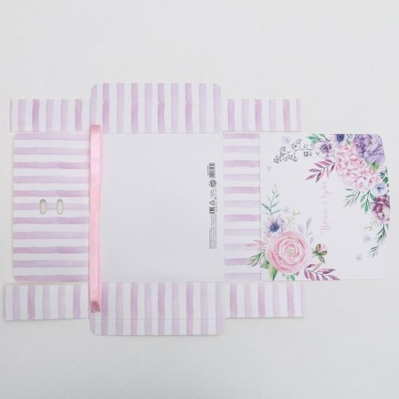 Gift box, packaging, “spring in the shower”, 20 x 18 x 5 cm, without tape-5