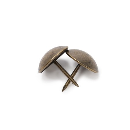 Decorative nails, 19x22 mm, color of bronze, in packaging 50 pcs-11