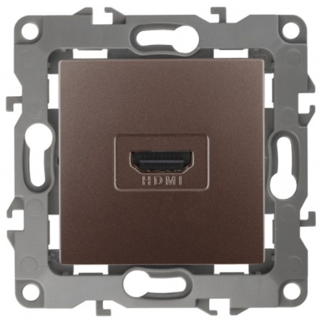 ROSET HDMI, IP20, ERA12, Bronze