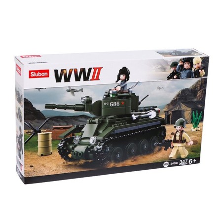 Designer Army of the Second World War “BT-2 combat tank”, 347 details-2