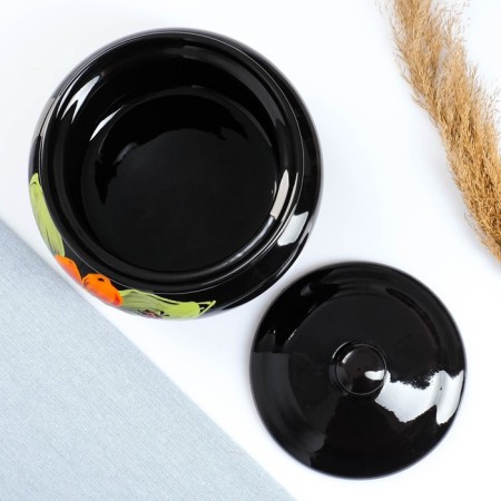 Set for Pskovsky Dumplings 1.4l / dish 34x25cm / 4x0.2l, ladybug-3