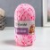 Baby Color yarn 100% acrylic 150m/50g (5113 white with pink)