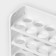 Egg container, 30 cells, 25 × 10 × 19.5 cm, white color