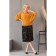 Female jumper, size 50, mustard color