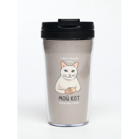 Tea 20 grams in a thermostat 250 mm "My cat meme"-1
