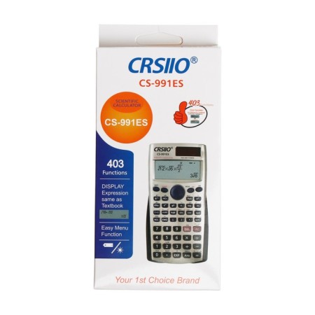 Engineering calculator, 10-bit, FX-570ES, double power, two-stage power-7