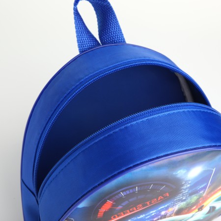 Children's backpack on a zipper, "chosen", blue color-4