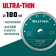 Diamond disk Kraftool 36685-180, ultra-thin, d = 22.2/25.4 mm, 180 x 1.6 mm