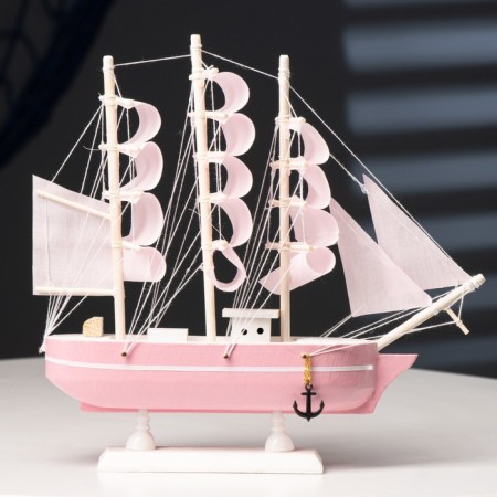 Ship Souvenir Middle "Pink Cloud" 24*5*23cm-4