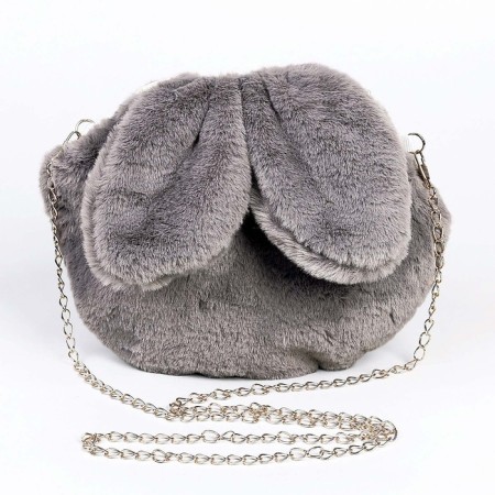 Bag "Bunny", 26 × 19 × 2cm, color gray color-2