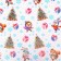 Packaging paper "Funny Hedgehog", gloss, bilateral, 80 g/m2, 70 x 100 cm