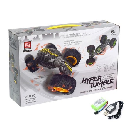 Cracking "All -terrain vehicle", all -wheel drive, works on the battery, the color is yellow-5