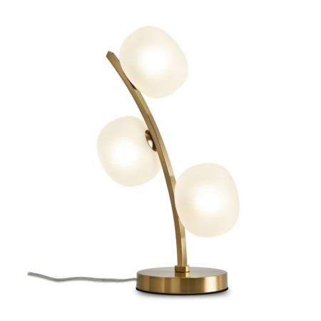 Freya Fr5444TL-03BS Donuts desktop lamp, 240x120x430 mm, G9, 3x30W, brass color