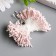 Stamens for flowers "drops matte pale pink" d = 1.5 mm set 400 pcs length 6 cm