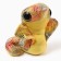Soft toy "Cobra", 17 cm, yellow color