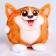 Soft toy "Corgi"