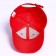 Baby cap for a boy, color red pp 54cm